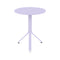Resto Round Cafe Table  option Marshmallow (Textured)