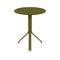 Resto Round Cafe Table  option Pesto (Textured)