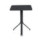 Resto Square Cafe Table  option Anthracite (Speckled Textured)