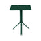 Resto Square Cafe Table  option Cedar Green (Textured)