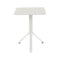 Resto Square Cafe Table  option Clay Grey (Textured)