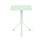 Resto Square Cafe Table  option Ice Mint (Textured)