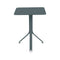 Resto Square Cafe Table  option Storm Grey (Speckled Textured)