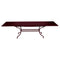 Romane Extendable Dining Table  option Black Cherry (Textured)