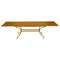 Romane Extendable Dining Table  option Gingerbread (Textured)
