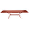 Romane Extendable Dining Table  option Red Ochre (Textured)