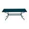 Romane Rectangular Dining Table  option Acapulco Blue (Textured)