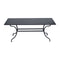 Romane Rectangular Dining Table  option Anthracite (Speckled Textured)