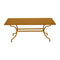 Romane Rectangular Dining Table  option Gingerbread (Textured)
