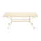 Romane Rectangular Dining Table  option Latte Beige (Textured)