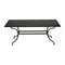 Romane Rectangular Dining Table  option Liquorice (Textured)
