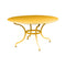 Romane Round Dining Table  option Honey (Textured)