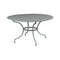 Romane Round Dining Table  option Lapilli Grey (Textured)