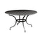 Romane Round Dining Table  option Liquorice (Textured)