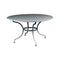 Romane Round Dining Table  option Storm Grey (Speckled Textured)