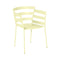 Rythmic Armchair (Set of 2)  option Frosted Lemon (Textured)