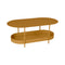 Salsa Low Table  option Gingerbread (Textured)