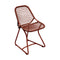Sixties Side Chair  option Red Ochre (Textured)