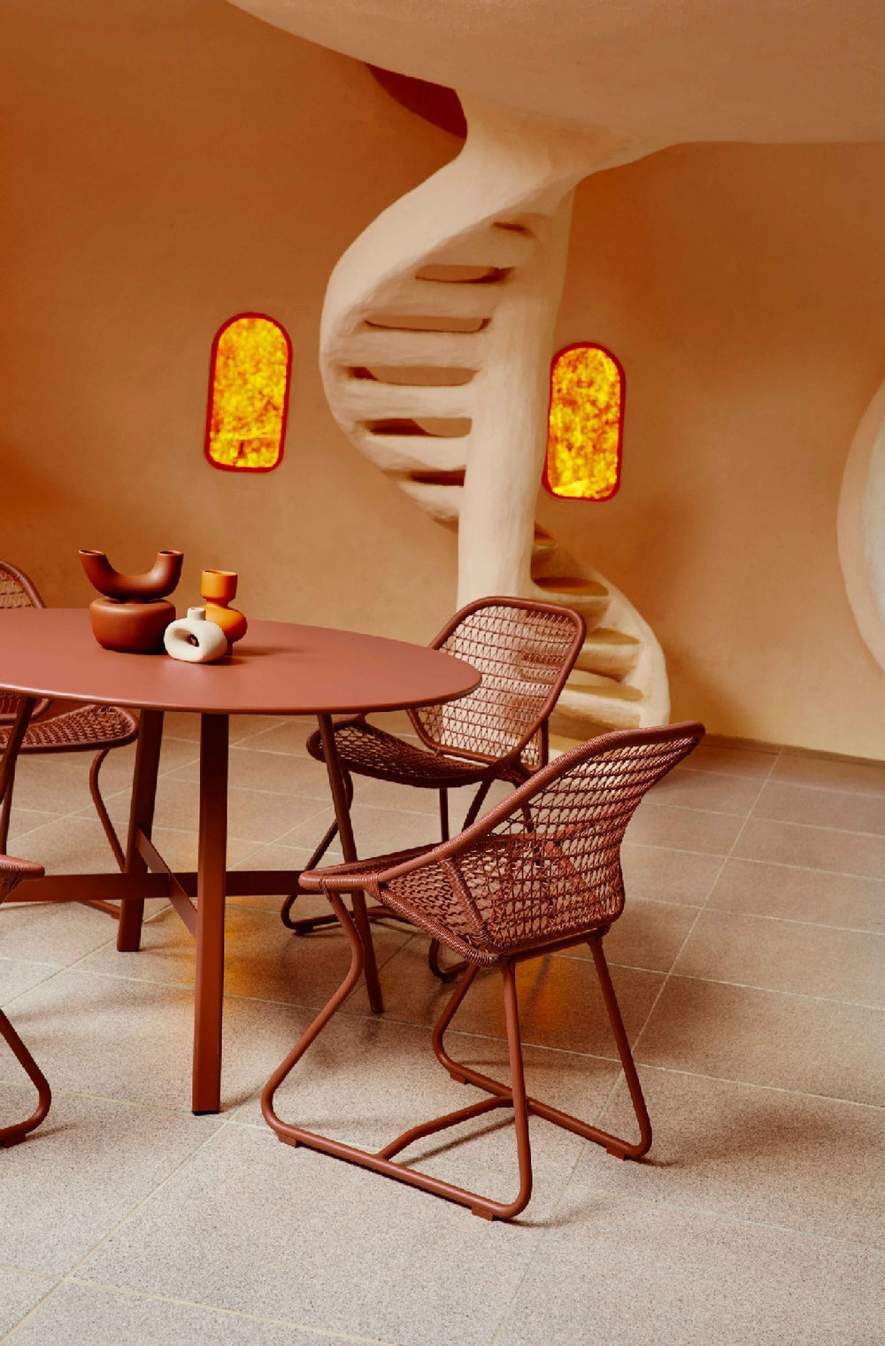 Sixties Outdoor Side Chair