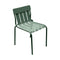 Stripe Side Chair (Set of 2)  option Cedar Green (Textured)