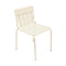 Stripe Side Chair (Set of 2)  option Latte Beige (Textured)