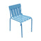 Stripe Side Chair (Set of 2)  option Maya Blue