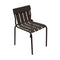 Stripe Side Chair (Set of 2)  option Tonka