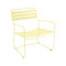 Surprising Low Armchair  option Frosted Lemon (Textured)
