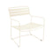Surprising Low Armchair  option Latte Beige (Textured)