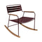 Surprising Rocking Chair  option Black Cherry (Textured)