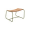 Surprising Teak Footrest  option Pesto (Textured)