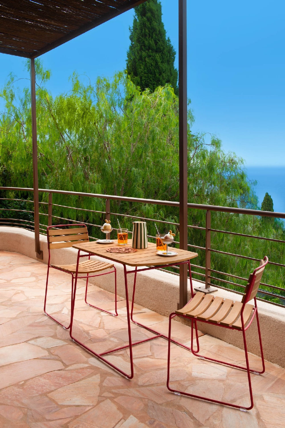 Surprising Teak Side Chair (Set of 2)