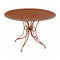 1900 Dining Table  option Candied Orange