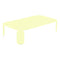 BeBop Rectangular Low Table  option Frosted Lemon (Textured)