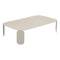 BeBop Rectangular Low Table  option Nutmeg (Speckled Textured)