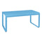 Bellevie Lounge Mid Height Table  option Maya Blue