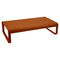 Bellevie Outdoor Low Table  option Candied Orange (Textured)