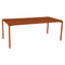 Calvi Dining Table  option Candied Orange