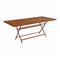 Caractere Rectangle Outdoor Dining Table  option Candied Orange