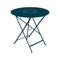 Floreal Perforated Table  option Acapulco Blue (Textured)