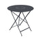 Floreal Perforated Table  option Anthracite (Speckled Textured)