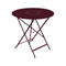 Floreal Perforated Table  option Black Cherry (Textured)