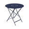 Floreal Perforated Table  option Deep Blue (Textured)