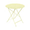 Floreal Perforated Table  option Frosted Lemon (Textured)
