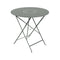 Floreal Perforated Table  option Lapilli Grey (Textured)
