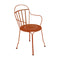 Louvre Armchair (Set of 2)  option Candied Orange
