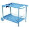 Luxembourg Bar Cart  option Maya Blue