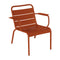 Luxembourg Lounge Armchair (Set of 2)  option Candied Orange (Textured)