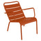 Luxembourg Low Chair (Set of 2)  option Candied Orange