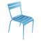 Luxembourg Outdoor Side Chair (Set of 2)  option Maya Blue (Textured)